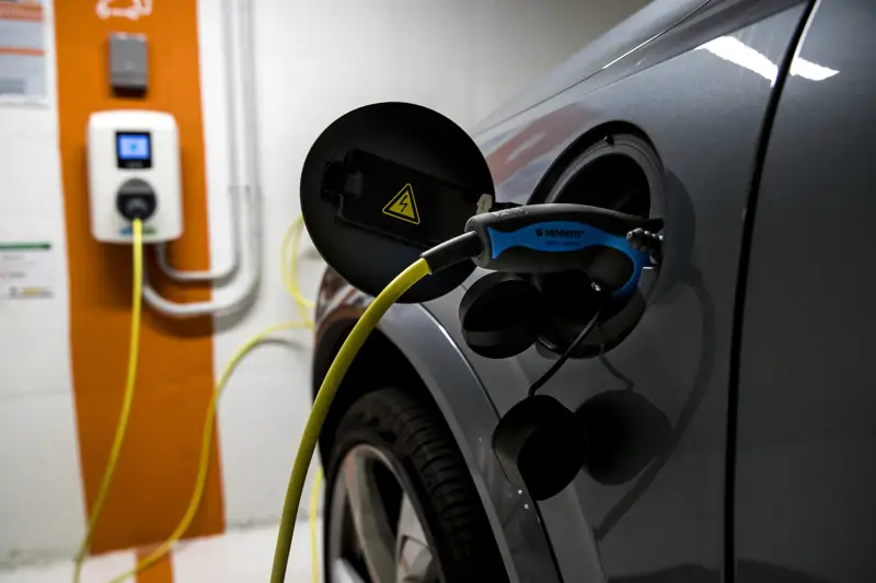 Recarga vehículo eléctrico.