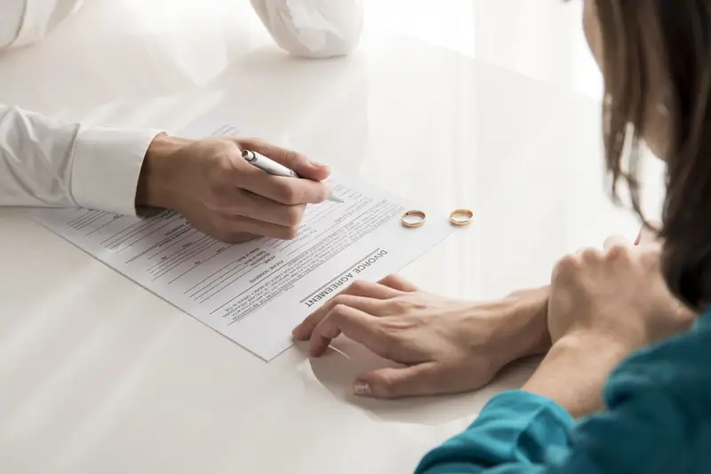 pareja divorcio