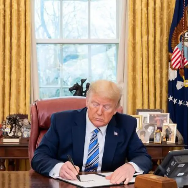 Trump amenaza con un arancel del 200% al champán y al vino de Europa
