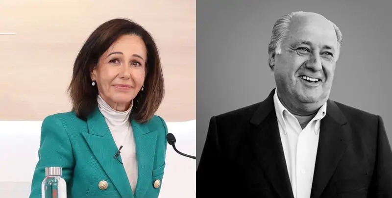 Ana botín, Amancio ortega